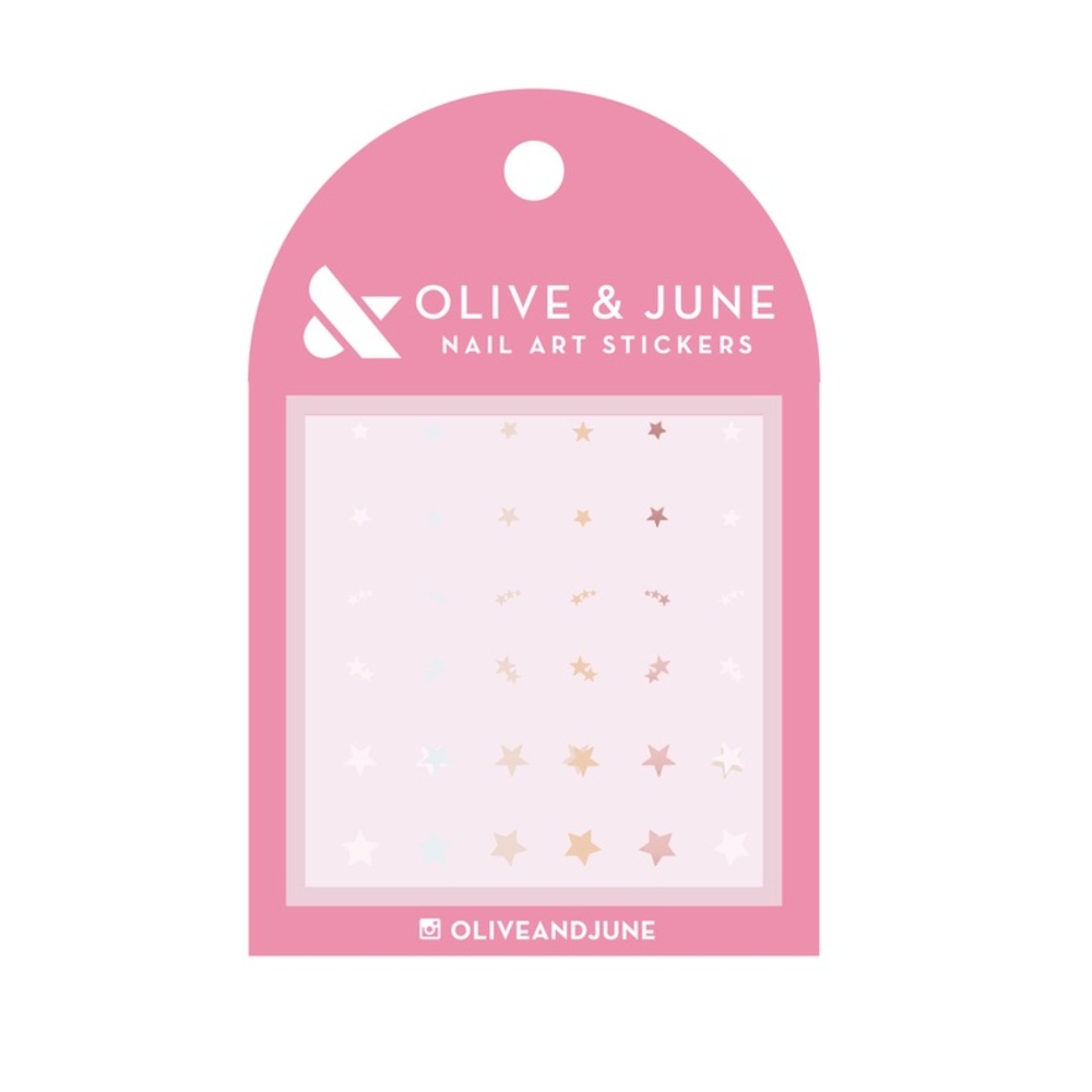Olive & June Star Nail Art Stickers